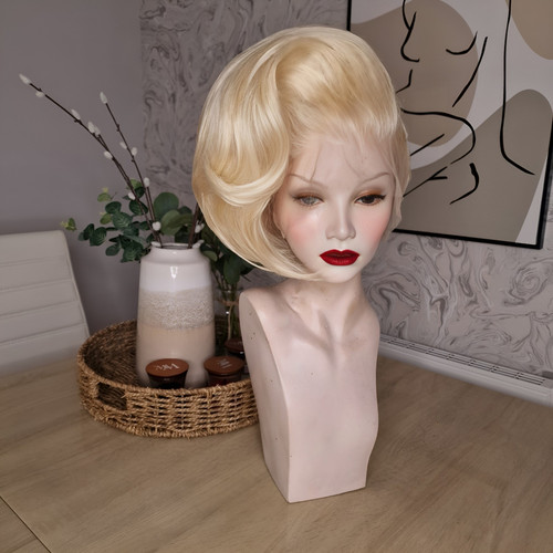 Blonde Lace Front Drag Queen Synthetic Hair Wig Glamourous customs accepted - Picture 1 of 6
