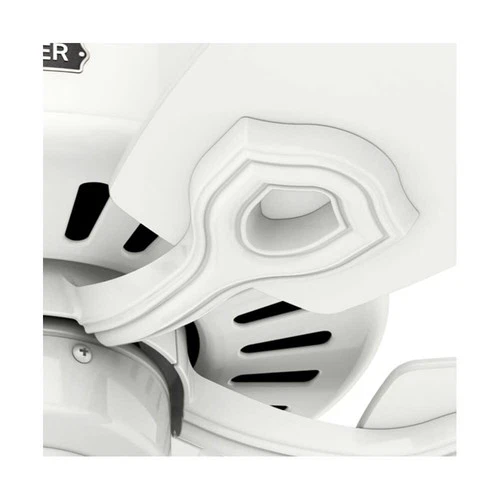 Hunter Fan Builder Ceiling Fan 42In Led Indoor Snow White - Picture 4 of 8