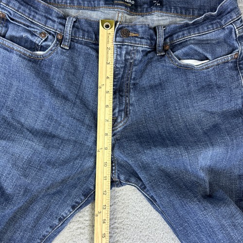 Lucky Brand Jeans Mens 38x32* Blue Denim Pants 221 Straight Stretch Work Classic - Picture 6 of 8