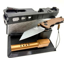Slide W Ported Barrel For Glock 19 Gen 3 Rmr Cut Complete G19 Upper Free Knife Slide W Ported Barrel For Glock 19 Gen 3 Rmr Cut Complete G19 Upper Free Knife