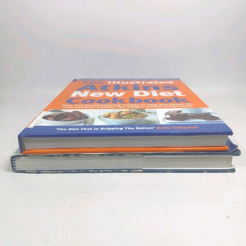 Atkins The Complete Cookbook & The Illustrated Atkins New Diet Cookbook, H/C GC - Picture 8 of 11