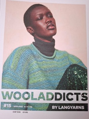 Wooladdicts #15-  3sprachig, Strickanleitungen, Herbst/Winter, Langyarns #7821
