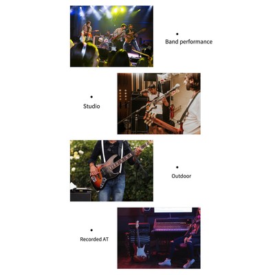 Multi Effects Bass Gitarre Pedal Digital Wiederaufladbare E-Gitarre Effektor OBM