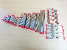 Fischertechnik Metallachsen-Konvolut, 432 Stück, verschiedene Längen