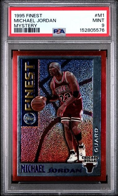 95-96 Topps Finest Michael Jordan Mystery - Michael Jordan Cards