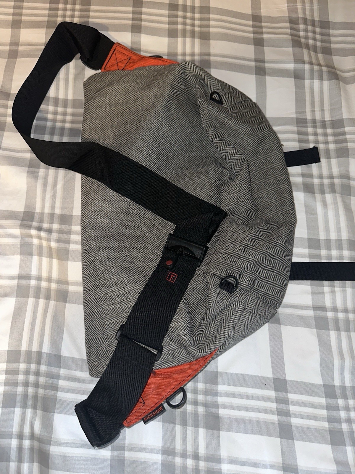 Rickshaw Medium Zero Messenger San Francisco Gray… - image 15