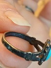 Vintage Native American Navajo Sterling Silver and Turquoise Ring Size 5.5 — photo 2