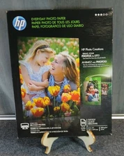 HP Everyday Photo Paper Glossy 8.5x11-50 Sheet Pack Q8723A-New Sealed