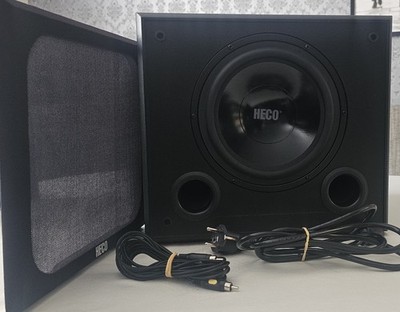 Heco Active Subwoofer   Art.Nr. 1306020   Powered Subwoofer   60W   regelbar