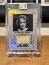 2025 Eternal Revelation Marlene Dietrich Authentic History Relic /50