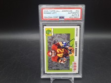 2005 Topps All American: Ronnie Lott- Auto 8 (#52) PSA