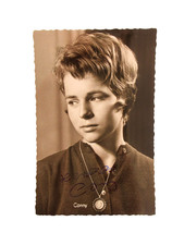 Autogrammkarte Cornelia Froboess Conny signie...