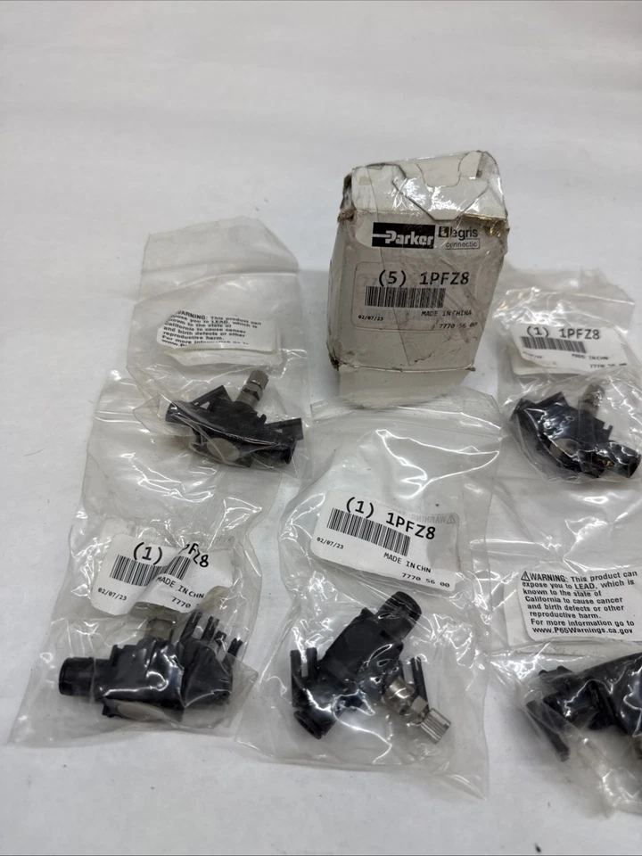 LEGRIS Flow Control Valve Inline 1/4" Female Inlet/Outlet 1PFZ8 77705600 Qty 5 - Image 3 of 3