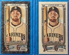 Tyler Locklear [Mini & Mini Black Border] #112 (2025 Topps Allen and Ginter) RCs