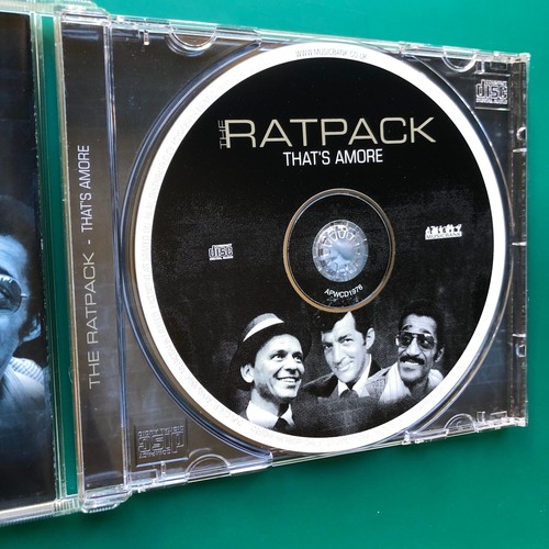 The Rat Pack THAT'S AMORE Vocal Jazz CD Frank Sinatra Dean Martin Sammy Davis EX - Picture 4 of 8