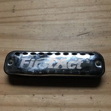 Vintage 1980s First Act 10 hole Learn  Play Harmonica Chromed Silver 4"L