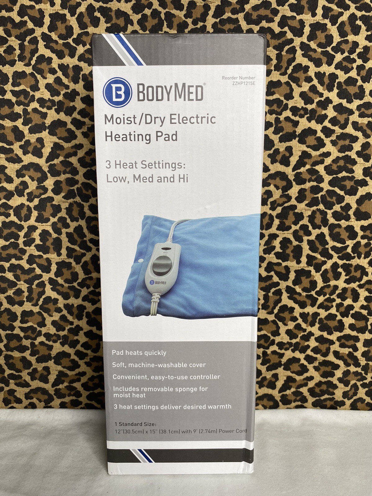 👣BODYMED👣Electric MOIST/DRY Heating Pad 3 Settings eBay