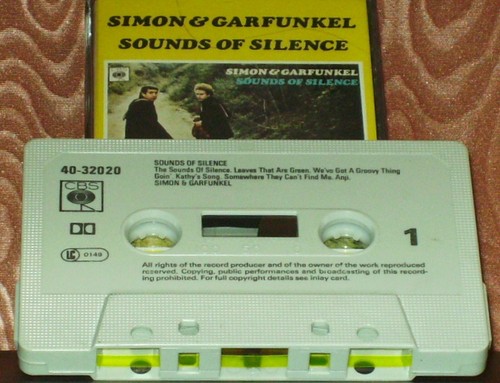 Simon & Garfunkel Sounds Of Silence CASSETTE ALBUM ROCK Folk Rock Reissue - Picture 2 of 10