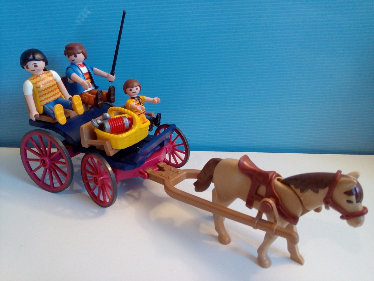 Base De Calèche Playmobil 5226 équestre - Pièce D'occasion Pour Ferme Et Chevaux