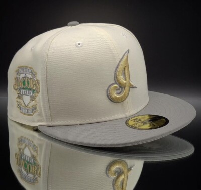 Topperzstore  - Cleveland Indians Inaugural Jacobs Field Fitted - Size 7 5/8