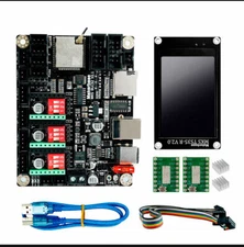 Makerbase MKS DLC32 Mainboard+TS35 Touch Screen for CNC Laser Engraving Machine.