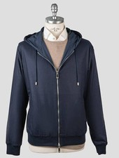 Marco Pescarolo Blue Cashmere Pa Ea Pl Reverse Coat Man