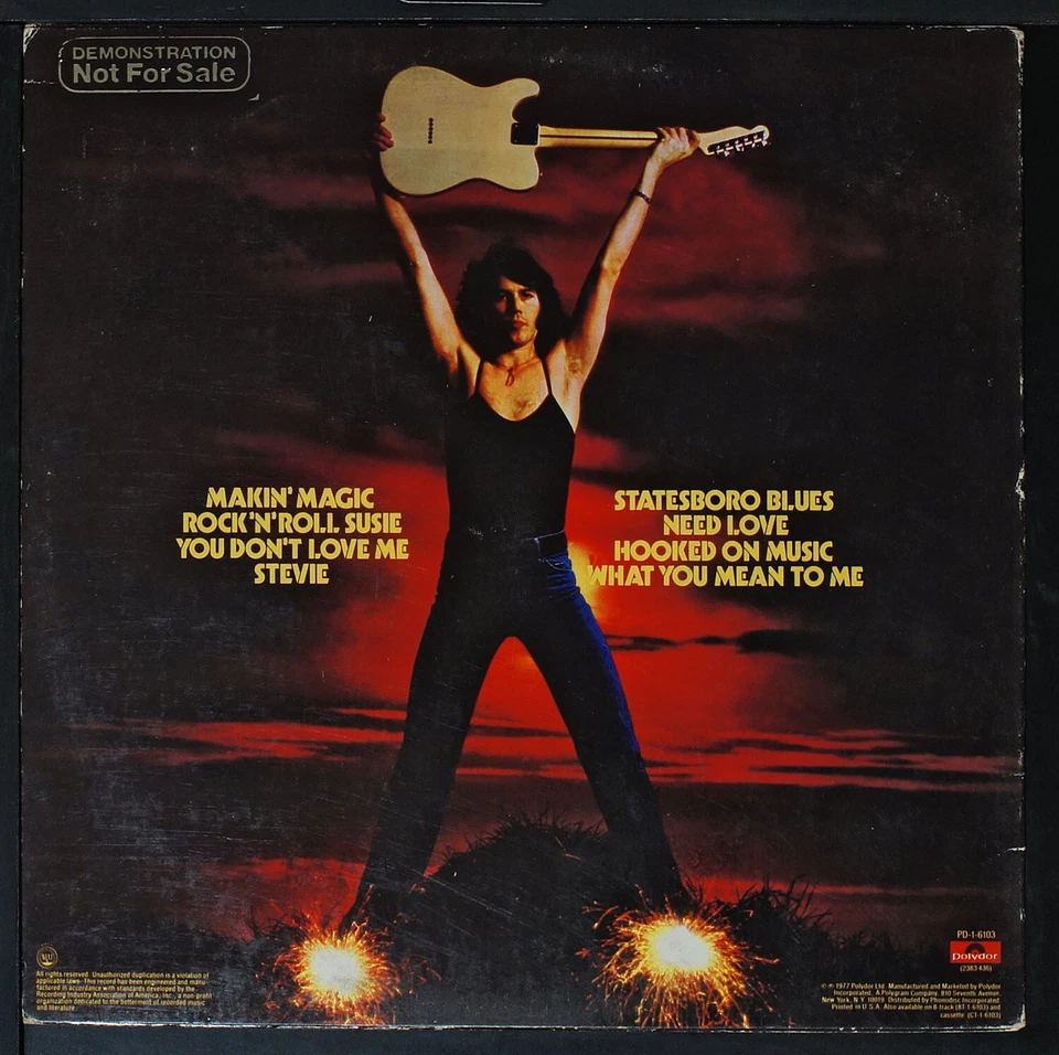 Pat Travers - Makin' Magic - original LP record [NHB2-066] USA PROMO - Image 2 of 4