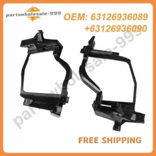 2Pcs LH & RH Headlight Mount Bracket For BMW E60 E61 5 Series 528 535 2004-2010