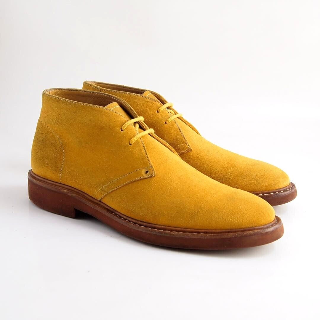 Mens Cesare Paciotti Size 6 - 4US Navy Suede Leather‎ Chukka Desert Ankle Boots Cesare Paciotti 4us | eBay main image 2