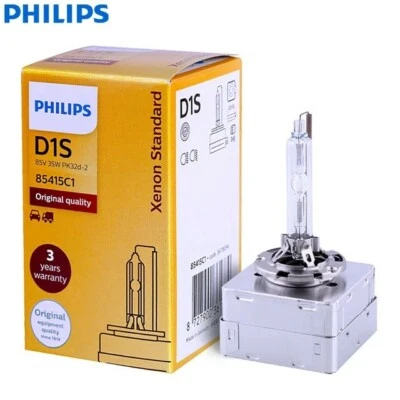 Philips D1S Standard Xenon Replacement car headlight bulb 85415C1 HID Single - Image 1 of 4