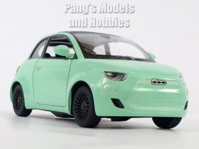 2020 New Fiat 500e 500 1/28 Scale Diecast Model by Kinsmart