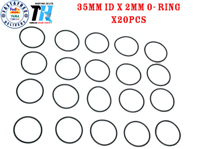 35mm ID x 2mm O-Ring Use New Material X20 PCS