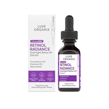 Luxe Organix ClinicalPro Retinol Radiance Overnight Lift Serum, 30ml