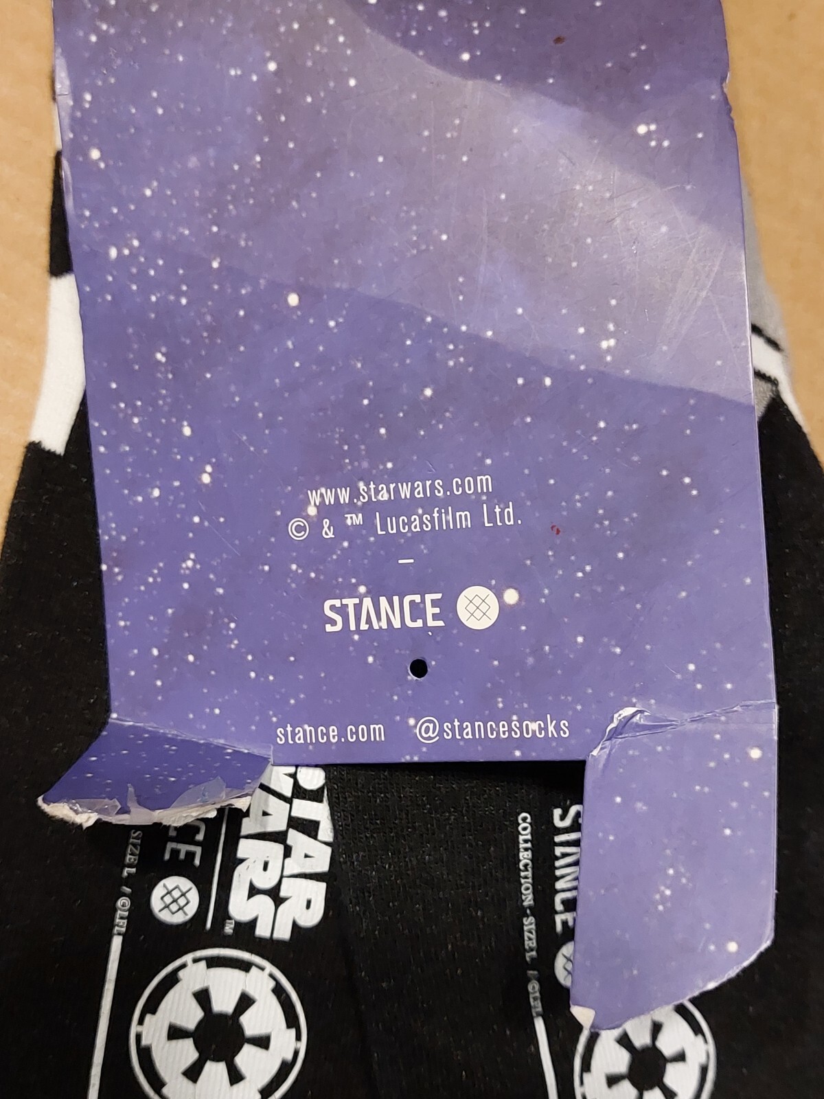 Star Wars Men's Trooper 2 Classic Crew Socks - Official Character Socks With Arch Support