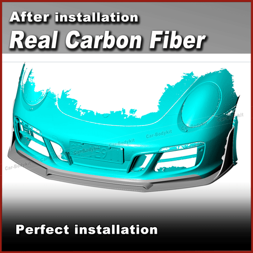 Carbon Frontlippe Front Spoiler Lippe Für Porsche 911 991 Carrera GTS 2017-2018 - Bild 3 von 11