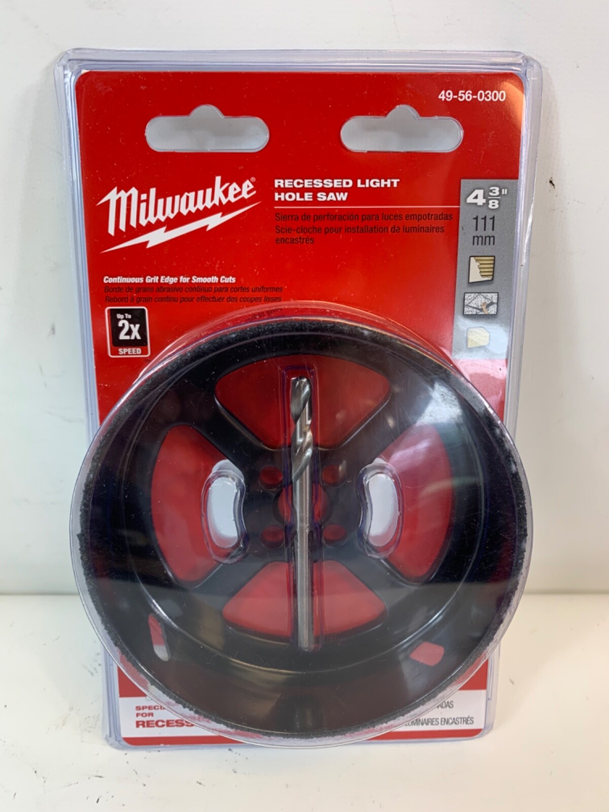 Milwaukee 49-56-0300 Black Recessed Light Hole Saw