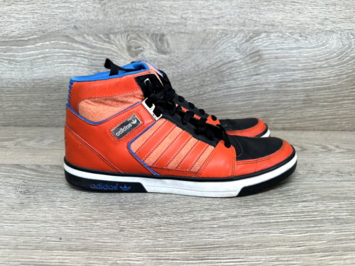 Adidas High Court Men's Shoes Sneakers US Size 9.5 (Orange) - Picture 1 of 17