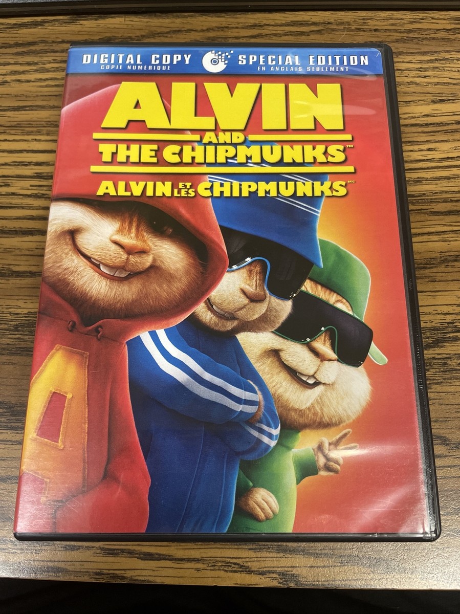 Alvin and the Chipmunks (DVD, 2008, Canadian Includes Digital Copy