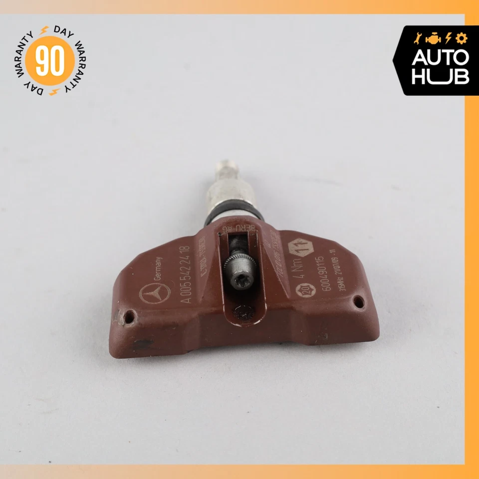Sensor de presión de neumáticos 98-06 Mercedes W220 S500 SL600 S55 TPMS 315 Mhz OEM Foto 3 de 4