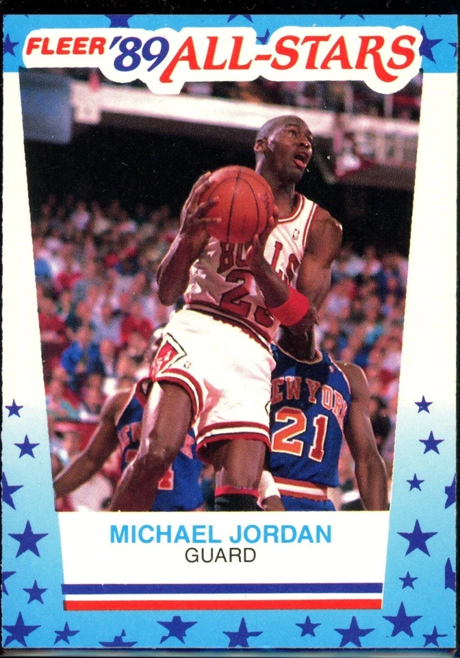 1989 Fleer NBA All-Star Sticker Set Complete with Michael Jordan - image 4 of 4