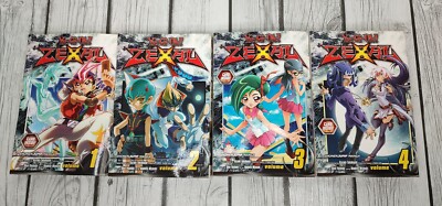 Yugioh Zexal Vol 1-4 Manga No Cards | eBay