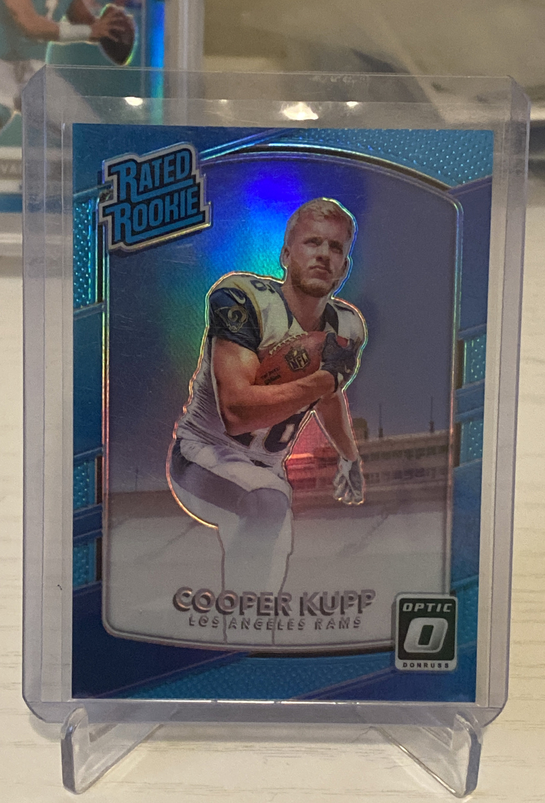 2017 Donruss Optic Cooper Kupp Rated Rookie Aqua Prizm /299🔥📈SB MVP🏆