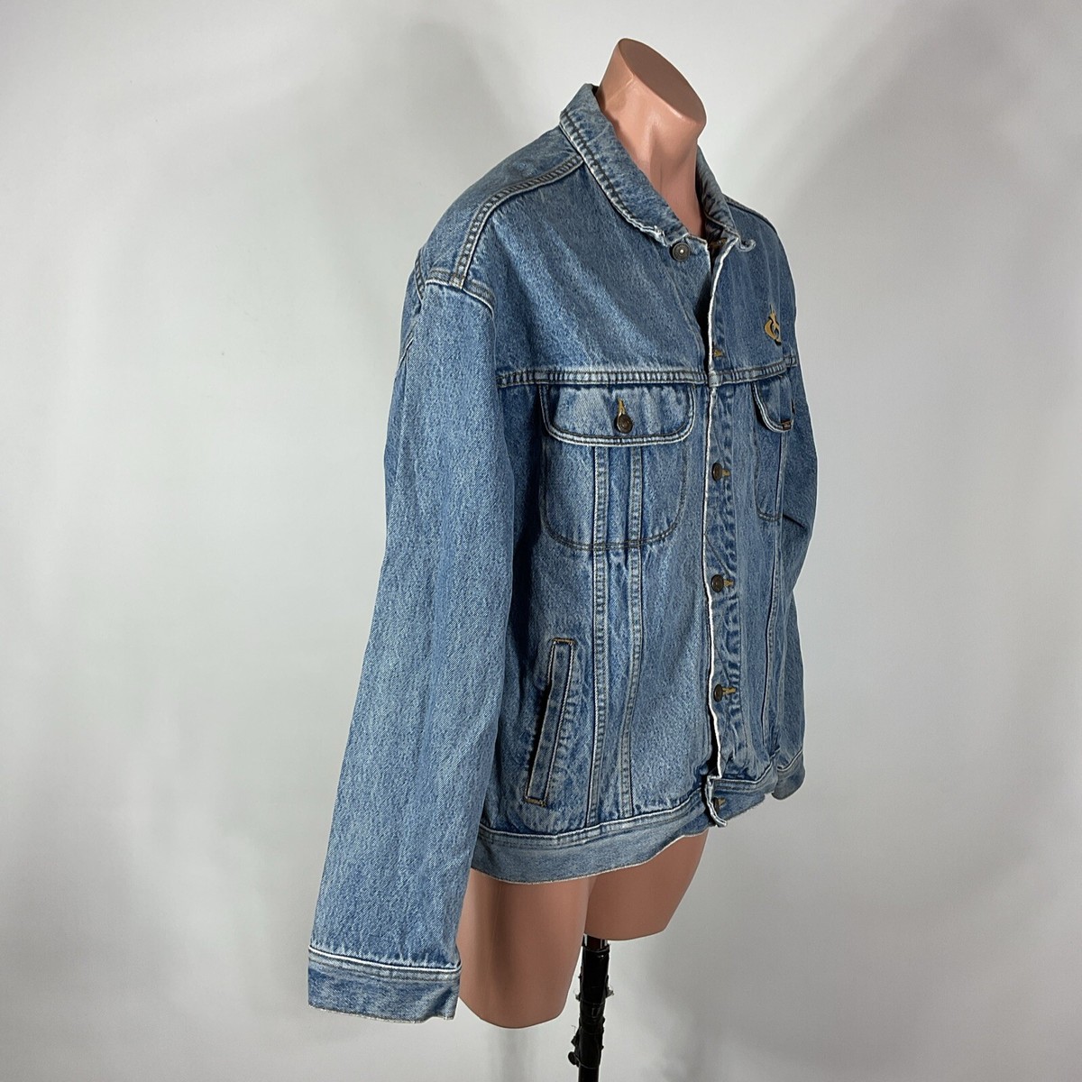 美品 カナダ製 80s 90s roots canada denim jkt L VINTAGE - 美品 カナダ製 80s 90s roots canada denim jkt Lの