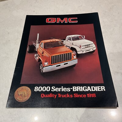 1979 GMC Brigadier - 8000 Series Original Sales Brochure