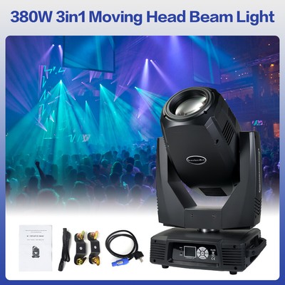 380W 20R BSW Beam Wash Spot 3 in 1 Sharpy Beam Moving Head Light DJ Stage Light
