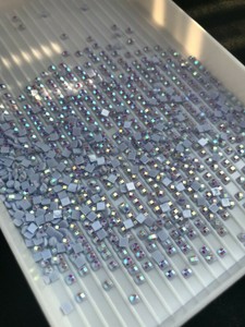 Diamond Painting Square AB Drills 1 full oz DMC #3747-Blue Violet, Very