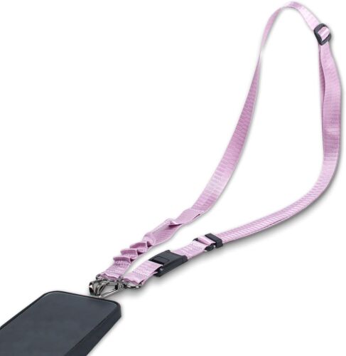 Adjustable Cell Phone Lanyard Crossbody,Universal Crossbody Purple