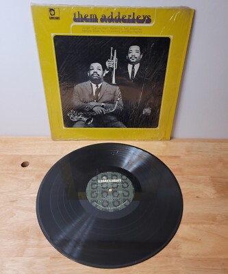 Cannonball & Nat Adderley Them Adderleys Limelight Record 1st Press Roy Hayne LP