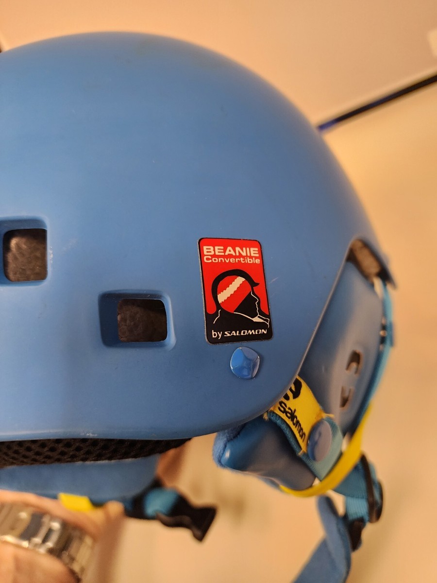 salomon beanie convertible ski helmet Salomon Ski Snowboard helmet EUC Beanie Convertible Small 55-56