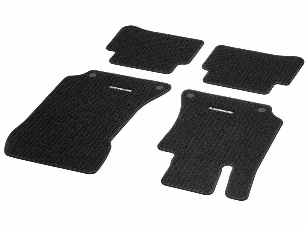 Mercedes-Benz E-class W212 Velour Floor Mats Set Genuine 